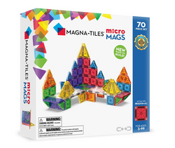 MAGNA-TILES - magnetic tiles microMAGS - 70 el.