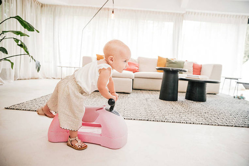 SCOOTANDRIDE - My First Ewolucyjny jeździk pchacz 3w1 6 m+ Rose