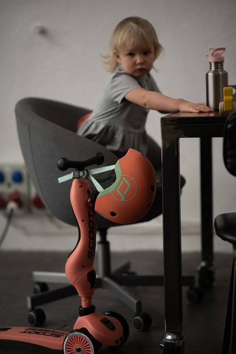 SCOOTANDRIDE - XXS-S helmet for children 1-5 years Peach