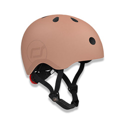 SCOOTANDRIDE - S-M helmet for children 3+ Mocha