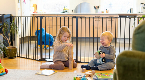 BabyDan - Flex StepFree XXL safety gate, black