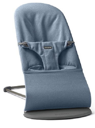 BABYBJÖRN - Bouncer BLISS Woven - Mélange, Blue