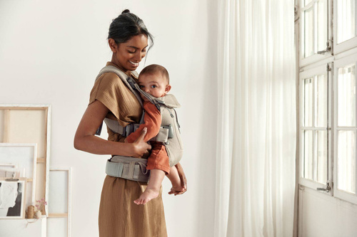 BABYBJÖRN - Baby Carrier ONE AIR 3D MESH, Grey Beige