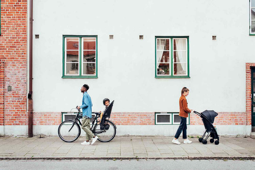 PåHoj - bike seat & stroller