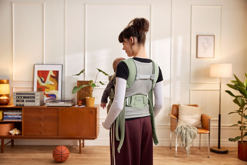 BABYBJORN - Baby Carrier HOLD, WOVEN, Light Green