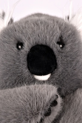 DOUDOU – Podcoll weighted plush koala by Histoire d'Ours, 50 cm, dark grey