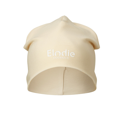 Elodie Details - Logo Beanie - Oat White - 1-2 years