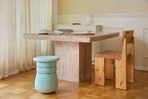 STAPELSTEIN - Dynamic all - active seat, light green