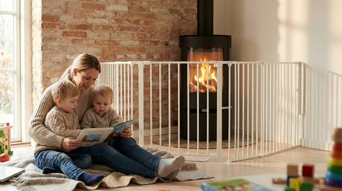 BabyDan - Flex StepFree XL safety gate, white