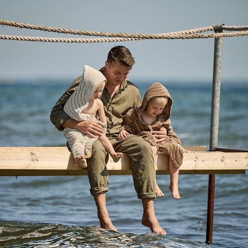 LEANDER - hoodie, Woodland, Cappuccino