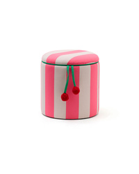 Kid's Concept - pouffe cylinder with storage, pink