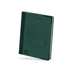 Kidywolf - K-DRAW-PAD - backlit drawing tablet, animals, green