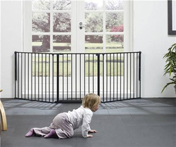 Baby Dan - Safety gate FLEX L, black