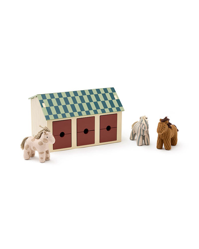 Kid's Concept - Stable with horses