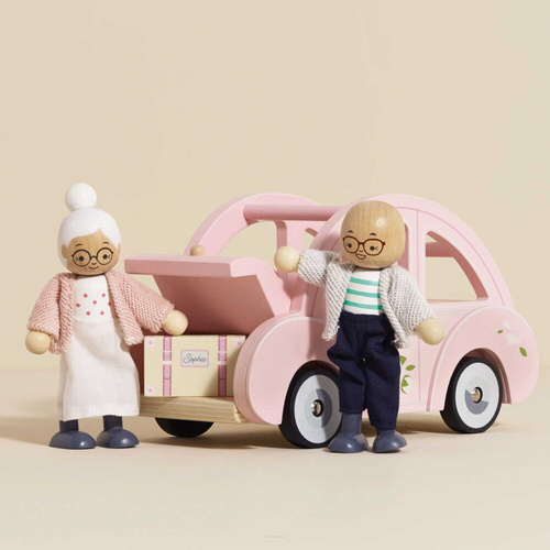 Le Toy Van -Retro Wooden Car Sophie, Pink