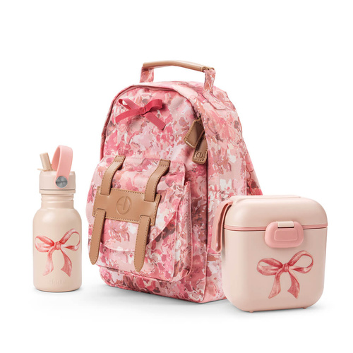 Elodie Details - BackPack MINI Backpack + Lunchbox + Water Bottle  - River Rose - SET
