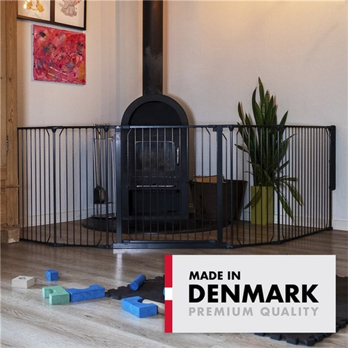 Baby Dan - Carl Wide XX outdoor safety gate, black