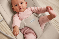 BABYBJÖRN - bouncer BEGIN WOVEN, Sand Grey
