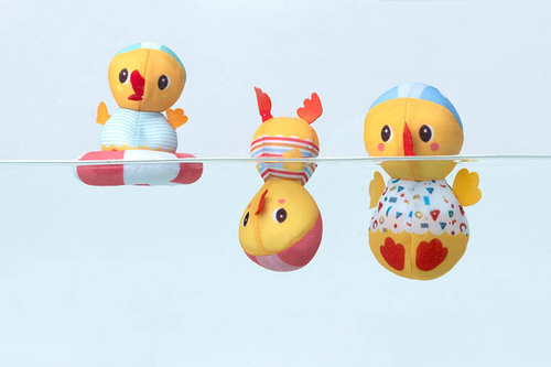 LILLIPUTIENS 3 bath ducklings Swimming lessons 9 m+