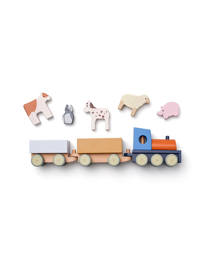 Kid's Concept - Farm animal train - AIDEN