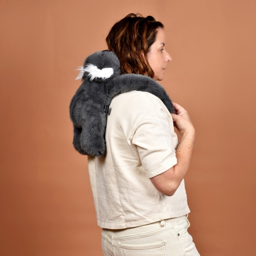 DOUDOU – Podcoll weighted plush koala by Histoire d'Ours, 50 cm, dark grey