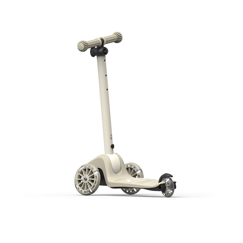 SCOOTANDRIDE - Highwaykick 3S - scooter with 2-in-1 control system and LED wheels, foldable 3+, ash