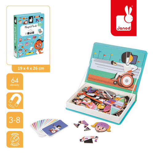 Janod -Magnetibook - Sports