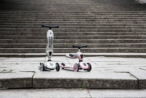 SCOOTANDRIDE - Highwaykick 2in1 Ride and scooter 1-5 years Ash