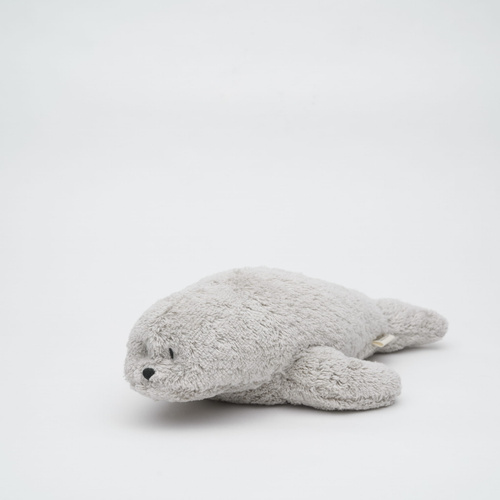 MOONIE 2.0 - organic humming seal with lamp, gray