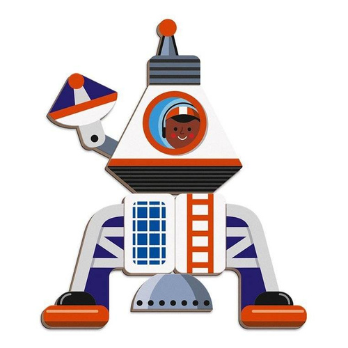 Janod - Magnetic puzzle Kosmos Magnetibook