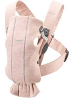 BABYBJÖRN - Baby Carrier MINI 3D Jersey, Light pink