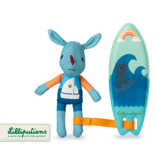 LILLIPUTIENS Magic surfer Dragon Joe cuddly bath toy 12 m+
