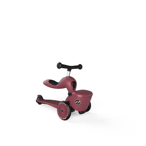 SCOOTANDRIDE - Highwaykick 1 Lifestyle 2in1 Ride-on and scooter with lockable storage 1-5 years Wildcat