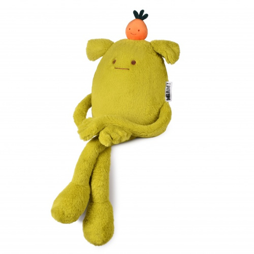 DOUDOU - MIAM! Laurent Jade, 60 cm, green orange