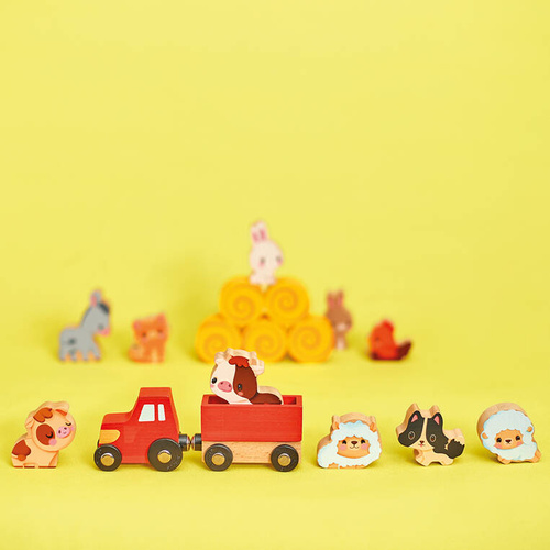 Janod - Magnetic puzzle Unicorn Magnetibook 3-8 years