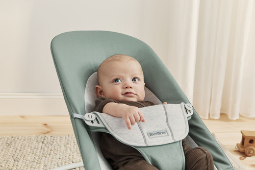 BABYBJORN - Bouncer Balance Soft Light Sage/Grey, WOVEN/JERSEY