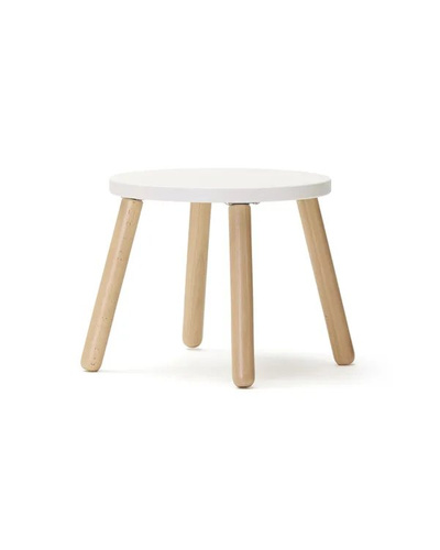 Kid's Concept - Stool and table set -  white