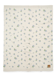 ELODIE DETAILS - Pointelle Blanket, Blueberry Bliss