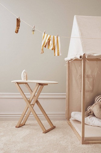 Toy iron board and iron