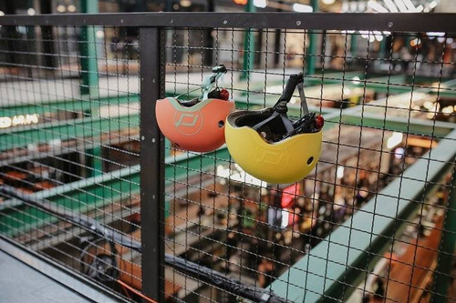 SCOOTANDRIDE - XXS-S helmet for children 1-5 years Peach