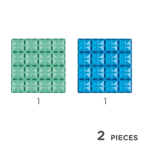 Big Plates Blue Green - 2 Pieces