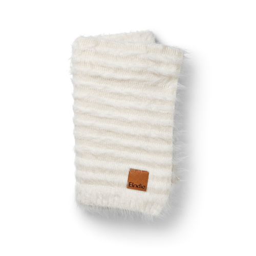 Elodie Details - Furry Knit Blanket - Vanilla White