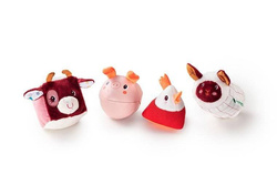 LILLIPUTIENS - A set of 4 soft blocks - Farma 6 m + multifunctional animals