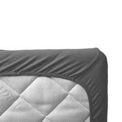 LEANDER - sheet for baby cot 2 pcs, cool grey