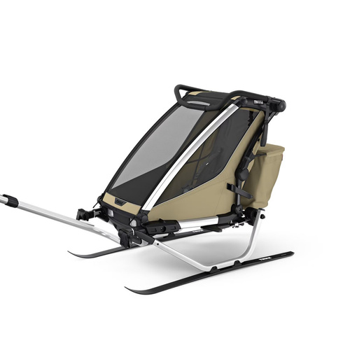 Child bicycle trailer - Thule Chariot Cross 2 - Faded Khaki