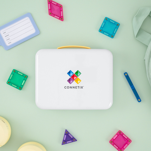 CONNETIX – Magnetic Tiles Travel Mini Pack – 32 pieces