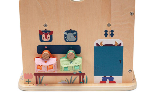 LILLIPUTIENS - wooden toy My first school 3 +