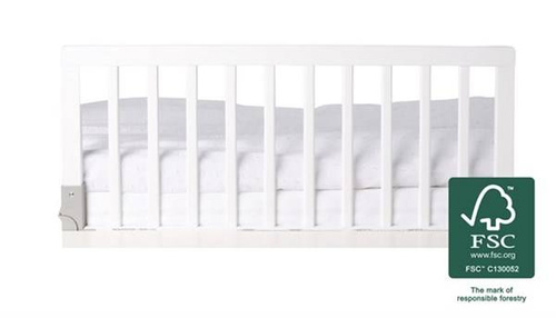 Baby Dan - Wooden Bed Guard, White