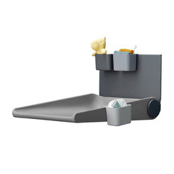 LEANDER WALLY™ -  WALL MOUNTED CHANGING TABLE, DUSTY GREY