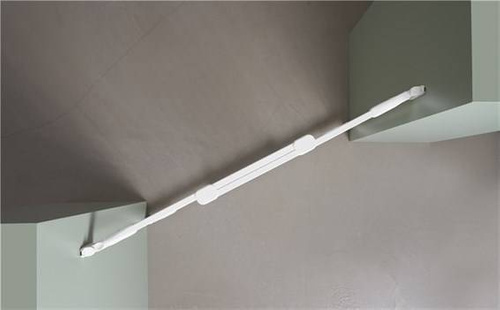 Baby Dan Safety Gate FlexiFit, metal, white